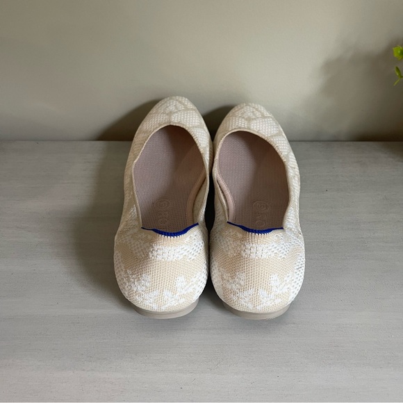 Rothy’s•The Square Lily Knit Fabric Slip On Ballet Flat•Size 9.5 - Picture 4 of 8